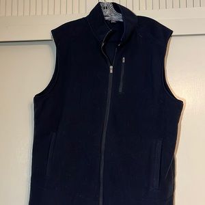 Blue Fleece Vest from Van Heusen